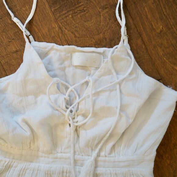 TJD Women's Dress with lace up front size s - Picture 3 of 6